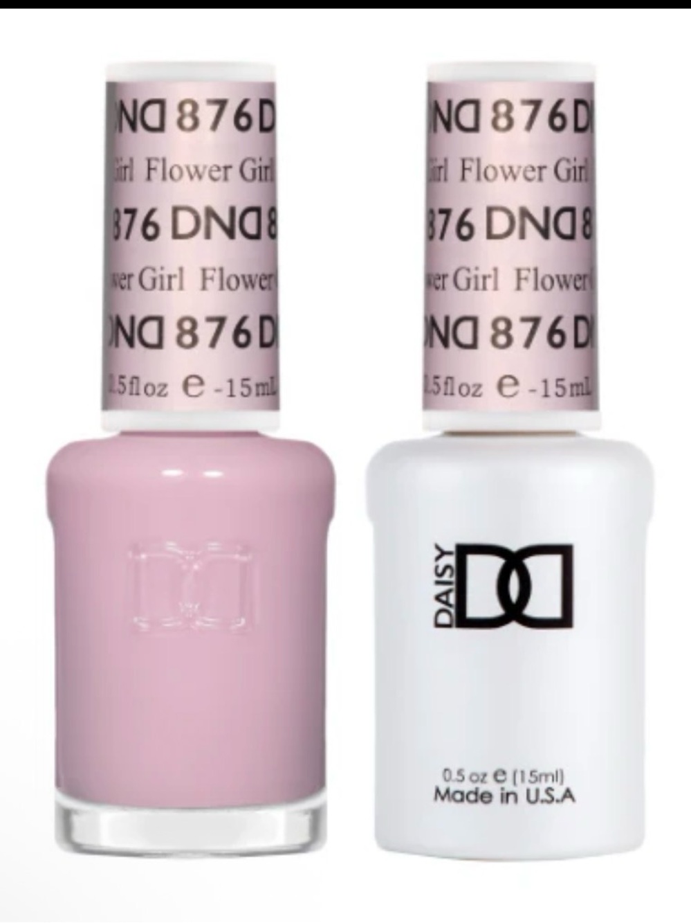 Daisy DND Flower Girl Pink Nail Polish Set - Soft Pink